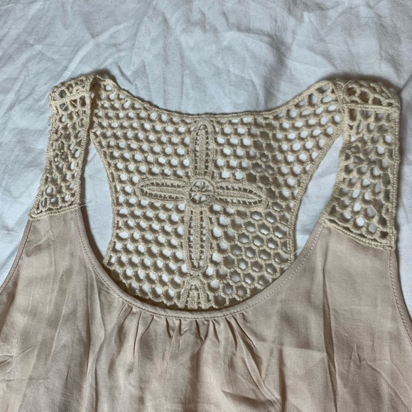 MINE Sz L bohemian swing tank with crochet - Picture 10 of 14